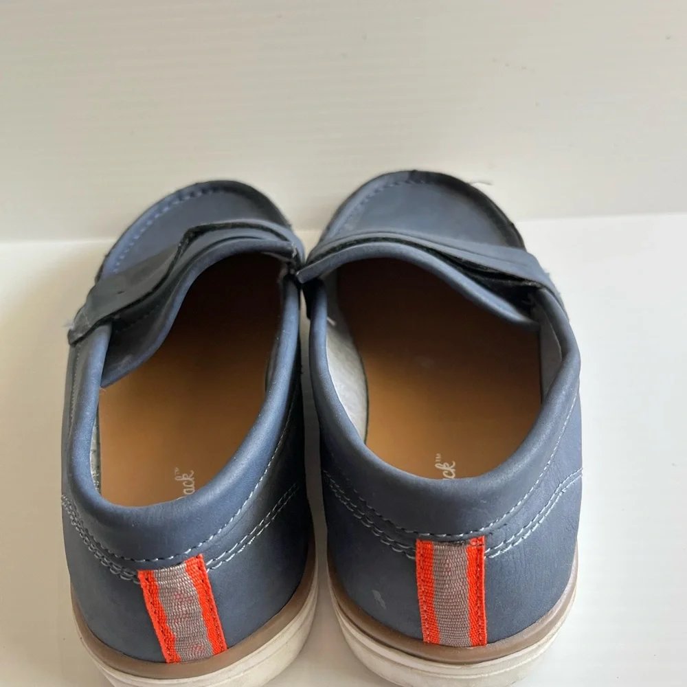 Cat & Jack Big‎ Boys Size 4 Blue Slip On Penny Loa